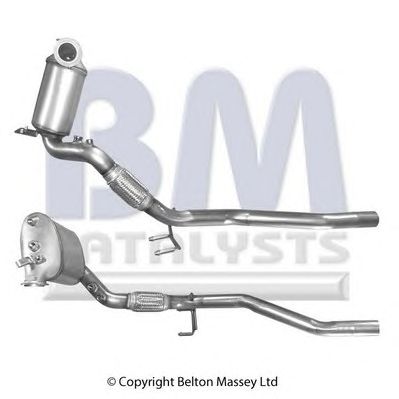 BM CATALYSTS bm11051 -  Сажевый / частичный фильтр, система выхлопа ОГ